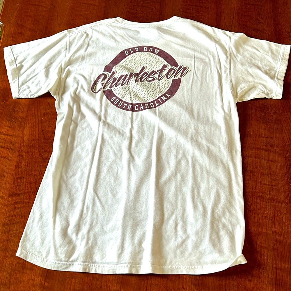 Comfort colors size large old row, Charleston, South Carolina T-shirt